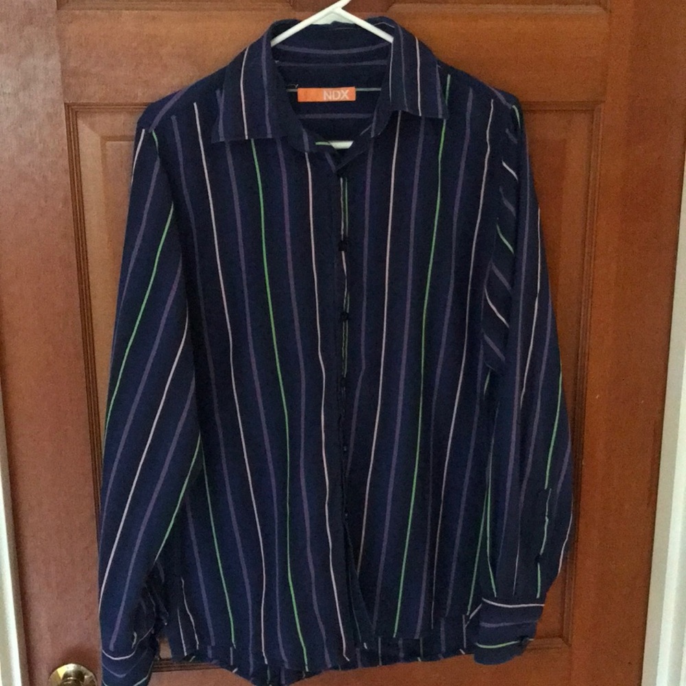 Men’s Medium long sleeved button down shirt
